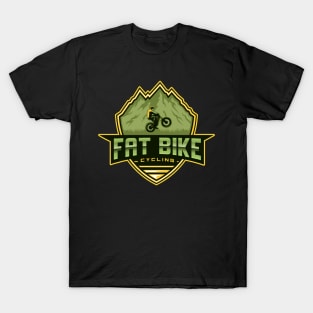 Fat Bike Cycling For Offroad Bike Lovers T-Shirt